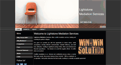 Desktop Screenshot of lightstonemediationservices.com